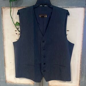 Pronto Uomo Blue Tailored Vest